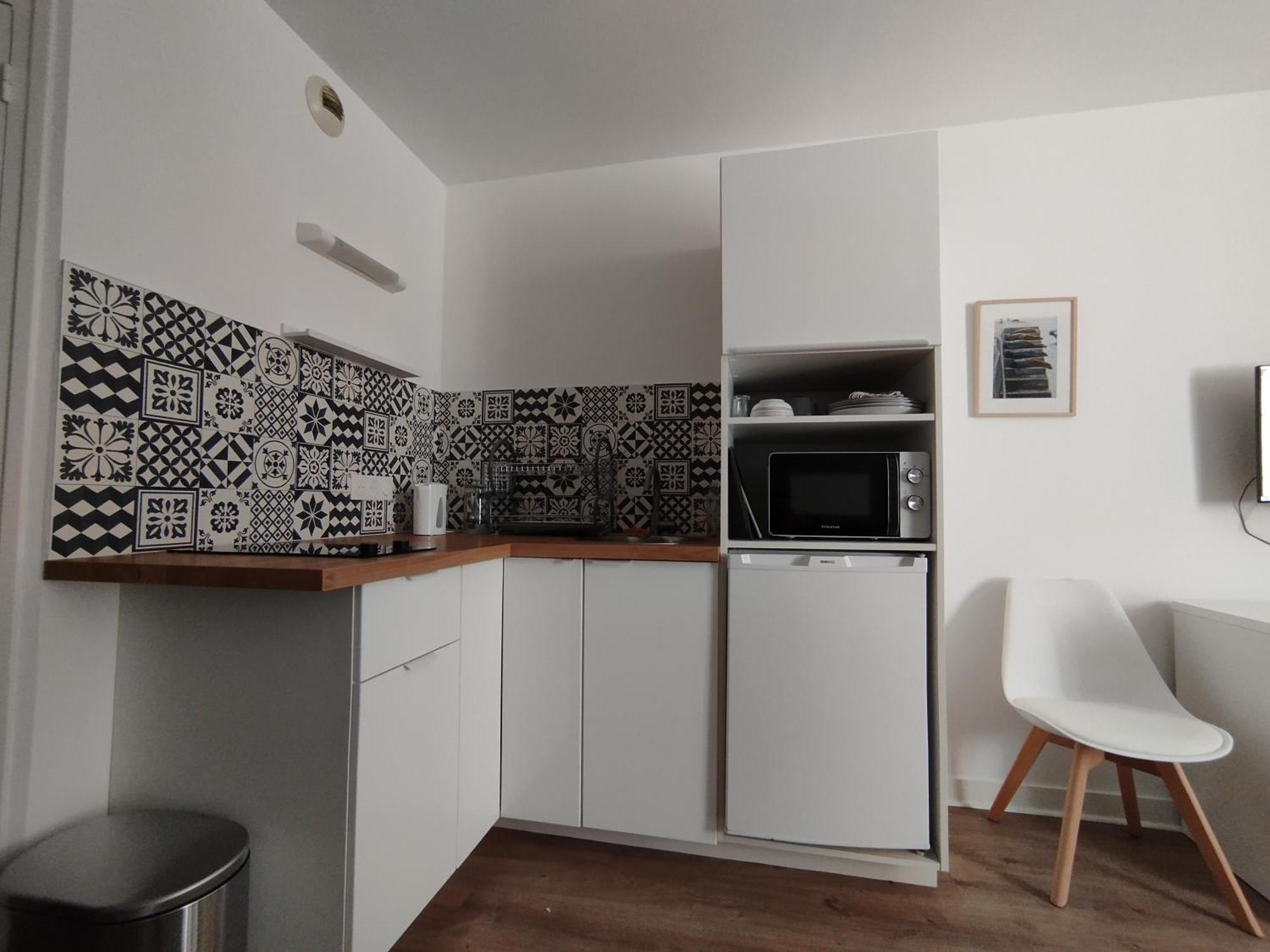 Studio Sur Cour, Centre-Ville Морле Экстерьер фото